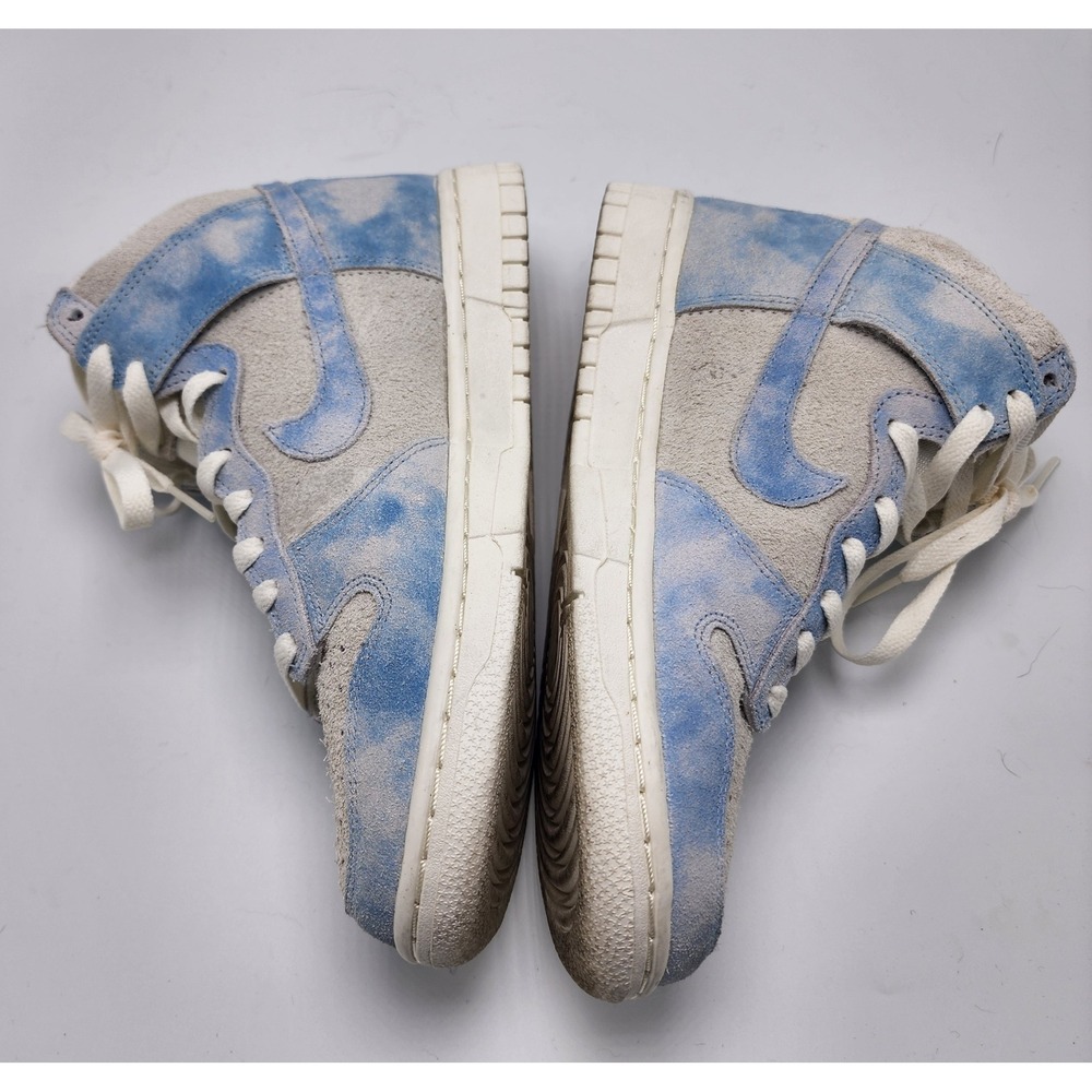 Nike Dunk High SE Clouds Celestine Blue White Suede High Top Sneakers Womens 7.5 - Picture 10 of 16